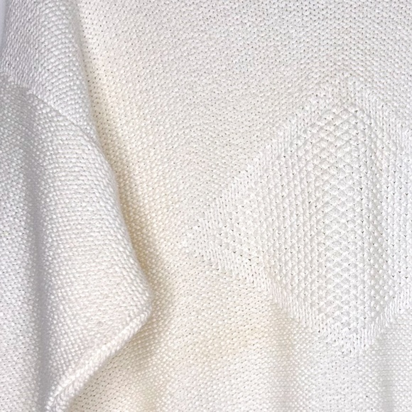 Vintage Gap white knit sweater - Picture 3 of 3